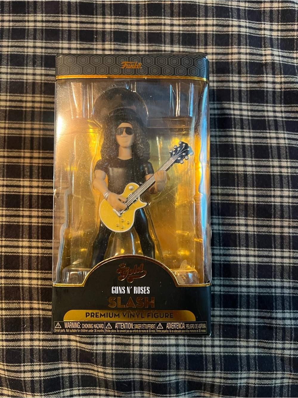 Slash figurine excellent condition although box is ripped as shown